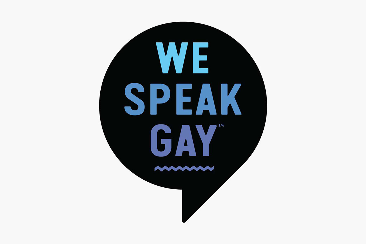 We Speak Gay -logo